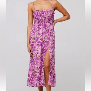 Resa Ashley midi in Poppy